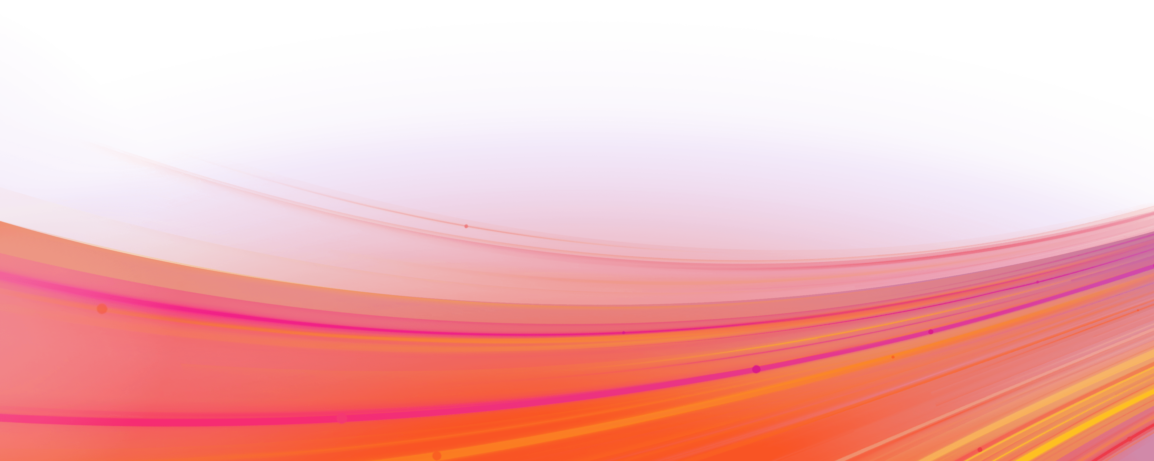Abstract background with wavy orange, pink, and yellow lines.
