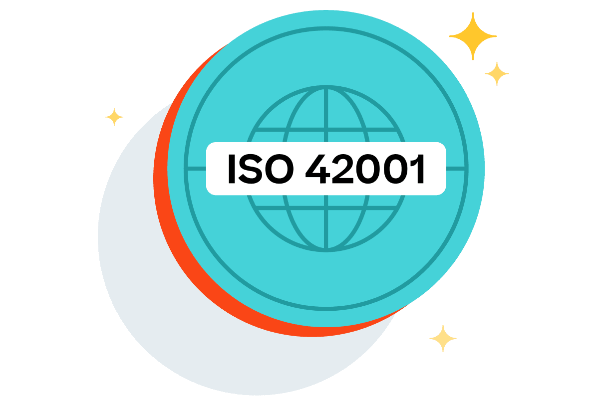 ISO 42001 certification.